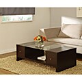 Laurel Two-side Open-drawer Coffee Table