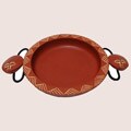 Hand-created Akuaba Plate (Ghana)