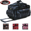 CalPak Champ Plaid 21 Inch Carry On Rolling Duffel Bag