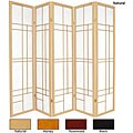 Spruce Wood 72-inch Eudes 5-panel Room Divider (China)