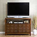 Apothecary-style Double-door Media Stand