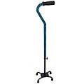 Accommodating article on strips Small Mabis Small-base Quad Canes (Pack of 2)