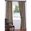 Signature Cashmere Textured Silk 120-inch Curtain Panel