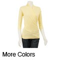 AtoZ Women's 3/4-sleeve V-neck Wrap Top