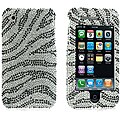 Full Rhinestone iPhone 3G 3GS Zebra Case
