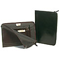 Bond Street Premium Burgundy Leather Underarm Portfolio Case