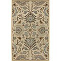 Hand-knotted Coliseum Wool Runner (3' x 12')