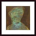 Axton 'Countenance I' Wood Framed Art Print