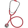 Mabis Nurse Mates Adult Magenta TimeScope Stethoscope in Red
