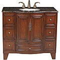 Luxeo Grand Cheswick 40-inch Single Sink Granite Top Vanity