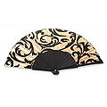 Before it Silk 'Ivory Bali Glory' Batik Fan (Indonesia)