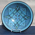 Sabrine Design 12-inch Small Serving Bowl (Tunisia)