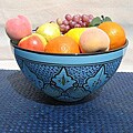Sabrine Design 12-inch Deep Salad Bowl (Tunisia)
