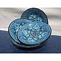 Set of 4 Sabrine Design 9-inch Pasta/ Salad Bowls (Tunisia)