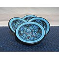 Set of 4 Sabrine Design 4-inch Round Sauce Dishes (Tunisia)
