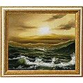 'Tide Before The Storm' Hand-painted Canvas Art