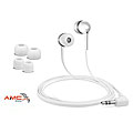 AMC White Acoustic-Iso Silicone Earbuds