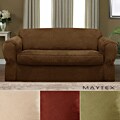 Maytex Piped Suede 2-piece Sofa Slipcover