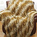 Oversize Cheetah Faux Fur Throw Blanket (60 in. x 84 in.)