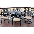 Smart advice on patio furniture parts table Madrid 7-piece Patio Furniture Set
