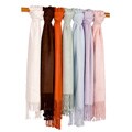 Cashmere Showroom Oversized Double Face Velvet Rayon made from Bamboo Muffler