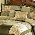 Green Garden Handcrafted 8-piece Comforter Set