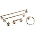 Moen Brighton 5-piece Pewter Bath Accessory Set