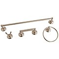 Moen Brighton 4-piece Pewter Bath Accessory Set