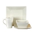 Pacific Pearl Handcrafted 16-piece Dinnerware (Service for Four)