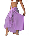 Solid Lavender Sarong (Indonesia) 