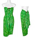 Butterfly Lime Green Sarong (Indonesia)