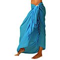 Solid Turquoise Sarong (Indonesia)