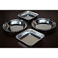 Stainless Steel Pie Plate and Cake Pan Set (Pack of 2 Each)
