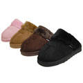 Journee Collection Women's Faux Suede Backless Slippers