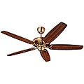 High Performance Iberian Bronze Walnut Finished Ceiling Fan