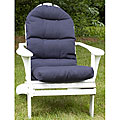 Adirondack Outdoor Blue Chair Cushion