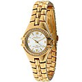 Peugeot Women's Goldtone Crystal Accent Watch