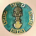 Copper 'Ceremonial Dagger' Plate (Peru)