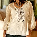 Cotton 'Tribal Legacy' Tunic (India)