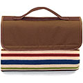 Meaningful roadmap on Tote 45 Record Holder Picnic Time Sunshine Lattice Stripe Blanket Tote