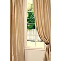 Signature Beige Cotton/ Silk 84-inch Curtain Panel