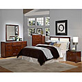 Brooklyn 5-piece Queen-size Bicast Leather Headboard Bedroom Set