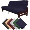 Boston Finish Full Armless Frame/ Premier Futon Set