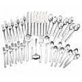 Ginkgo Satine 45-piece Flatware Set (Service for 8)