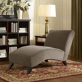 Bella Taupe Chaise