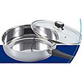 Stainless Steel 10-inch Saute Pan with Glass Cover