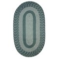 Middletown Blue Indoor/ Outdoor Braided Rug (2' x 6' Oval)