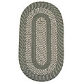 Middletown Slate Indoor/ Outdoor Braided Rug (5' x 8' Oval)