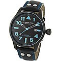 Stuhrling Original 'Eagle' Men's Pilot Swiss Quartz Watch