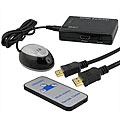 Three-port Switch Selector with Remote and HDMI Cable